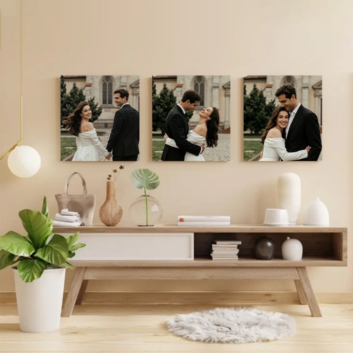 Set of 3 Custom Photo Canvas P - Eve Party 리뷰 및 가격