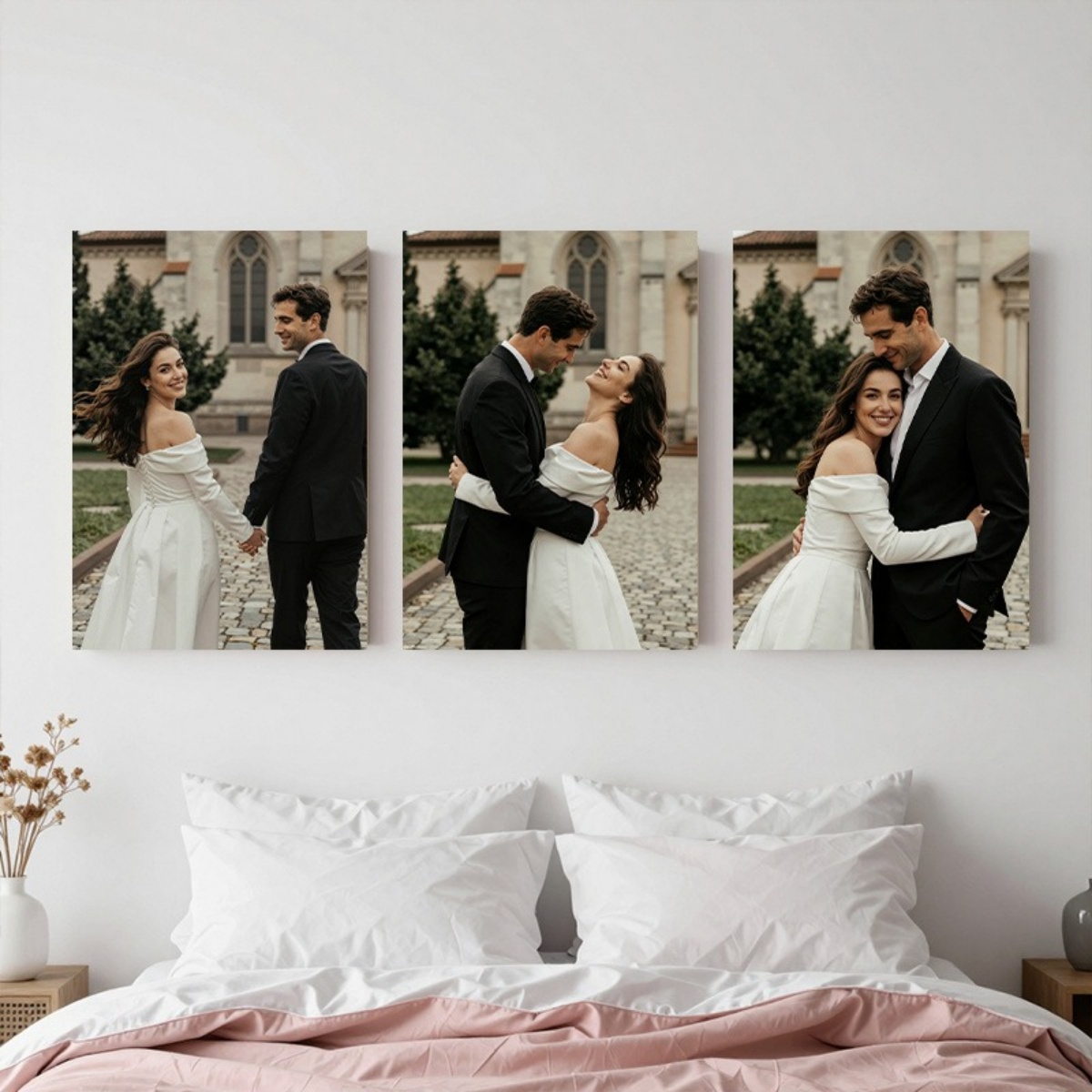 Set of 3 Custom Photo Canvas P - Eve Party 리뷰 및 가격