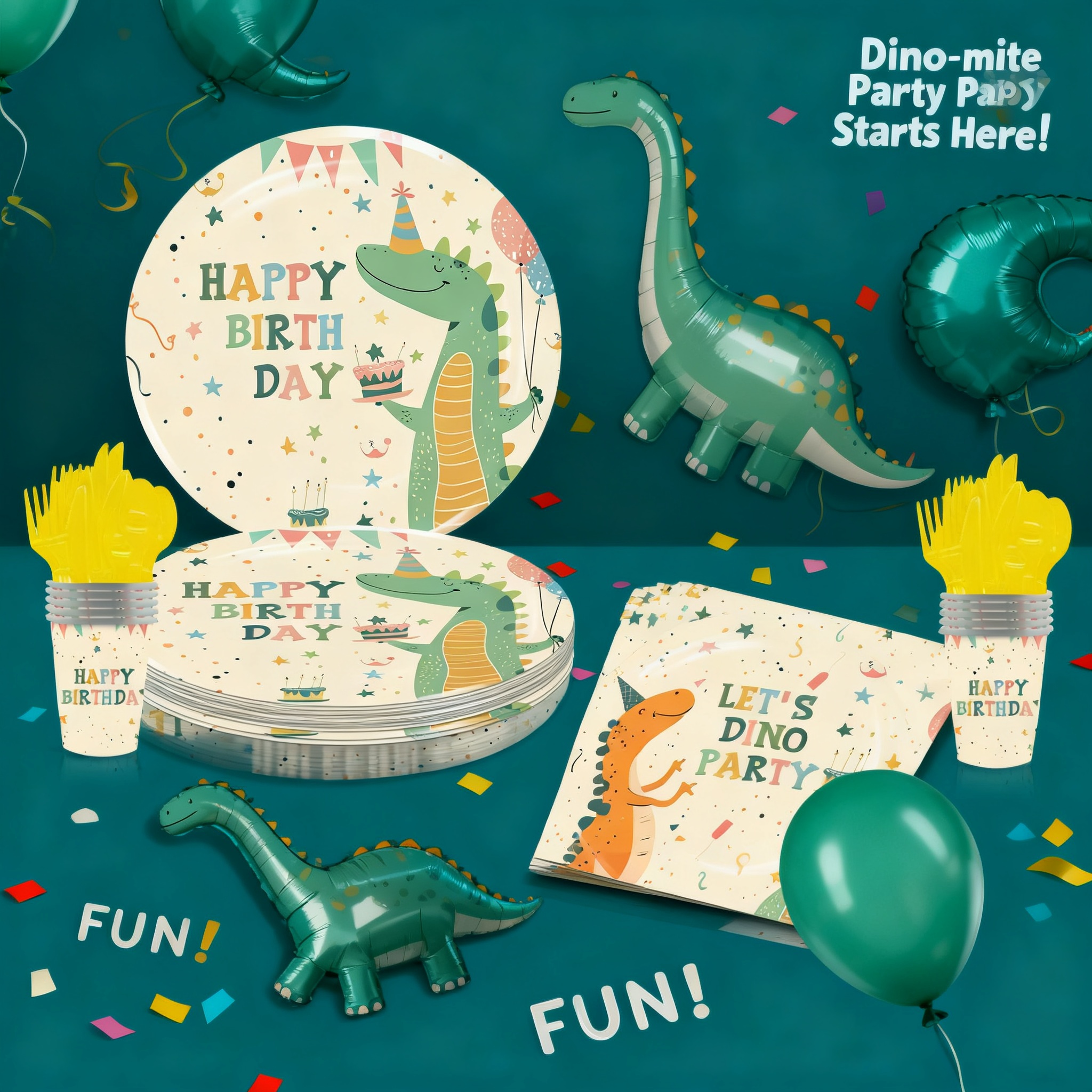 Cartoon Dinosaur Party Disposa - Table Cloth Disposable 리뷰 및 가격