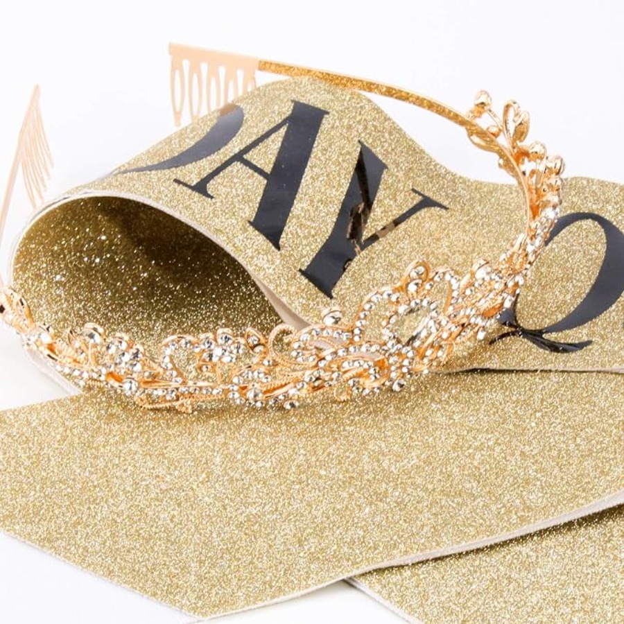 Birthday Queen Sash & Rhinesto - Birthday Sash Glitter 리뷰 및 가격