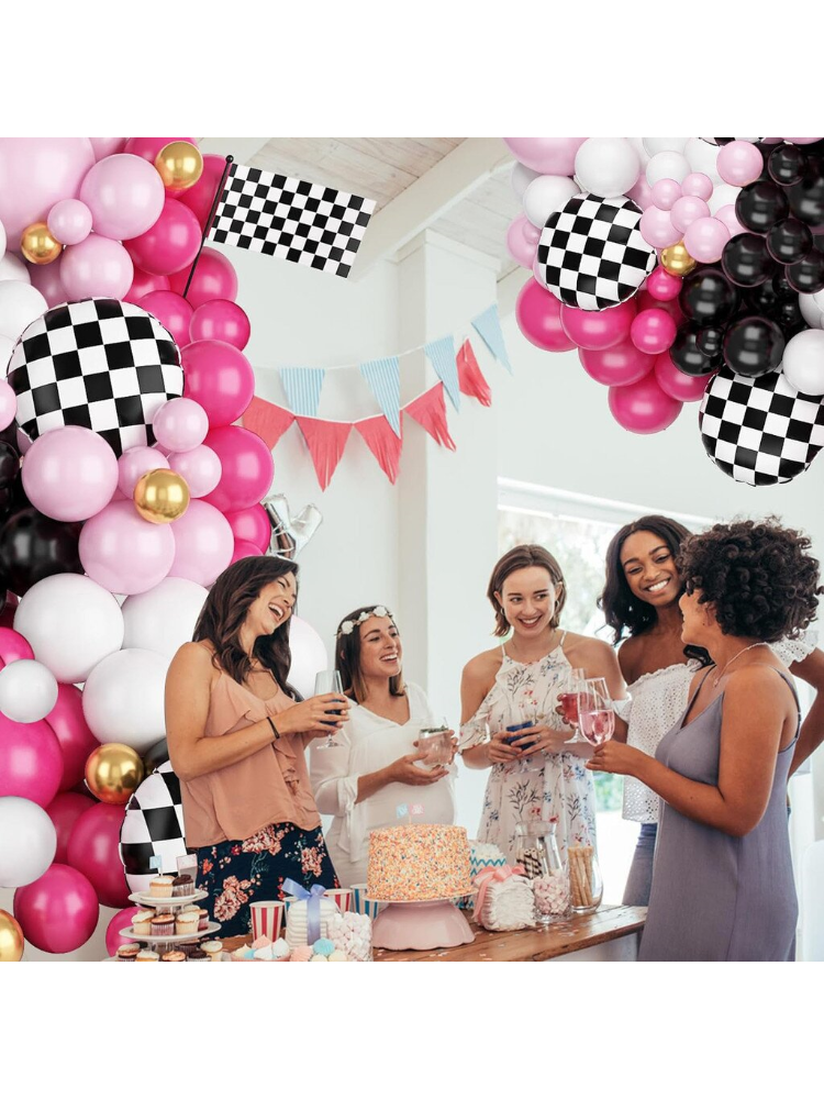 116Pcs Pink Race Car Balloon A - Balloon Arch Kit 리뷰 및 가격