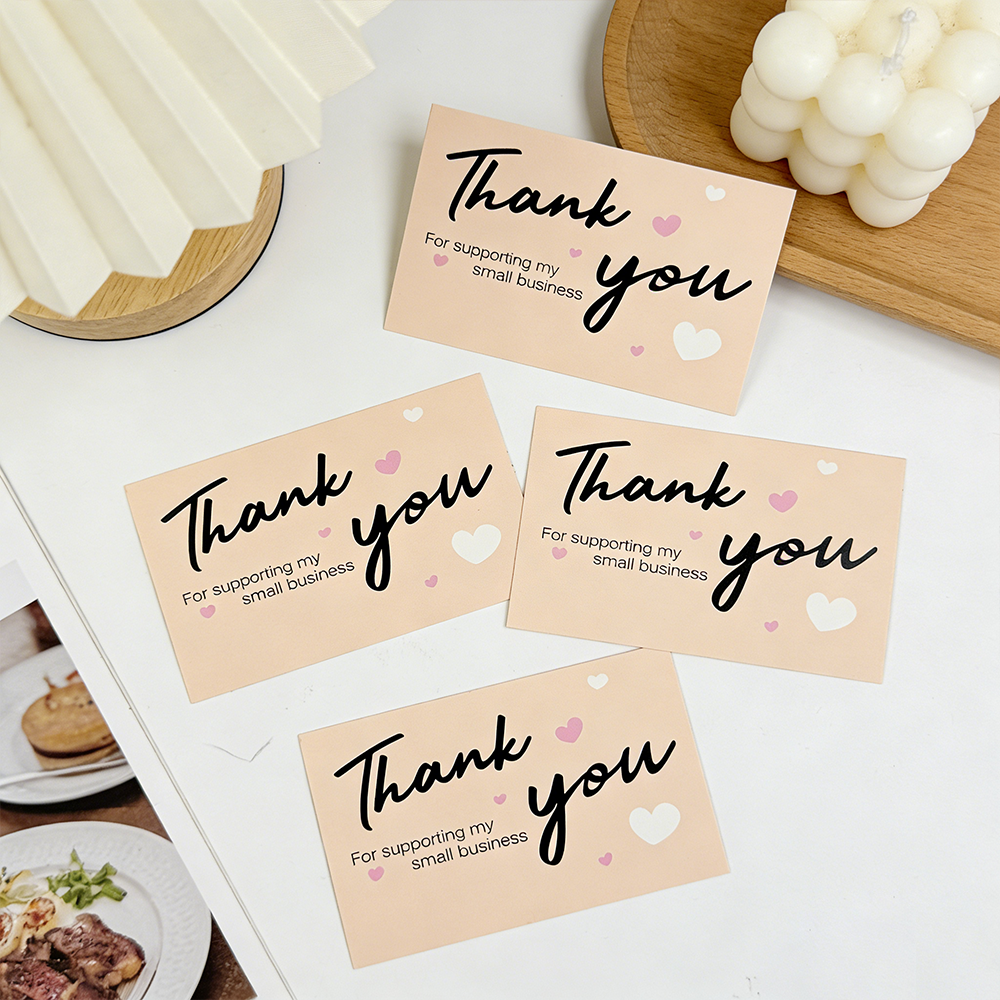 50/100pcs Thank You Cards, for - Party Event Supply Store 리뷰 및 가격