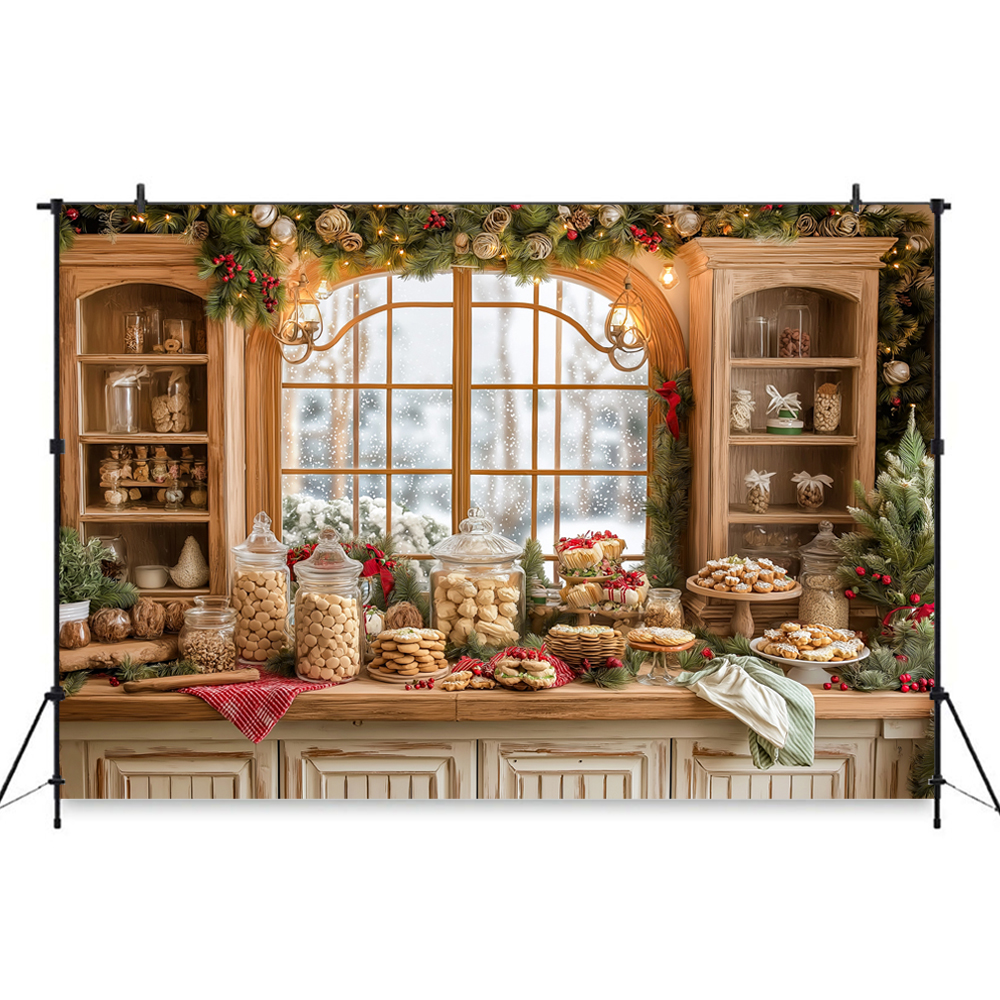 Christmas-Themed Dessert Table - Dessert Table Backdrop 리뷰 및 가격