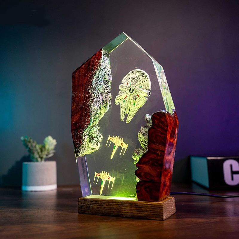 Table Resin Lamp Universe War  - Eve Party 리뷰 및 가격