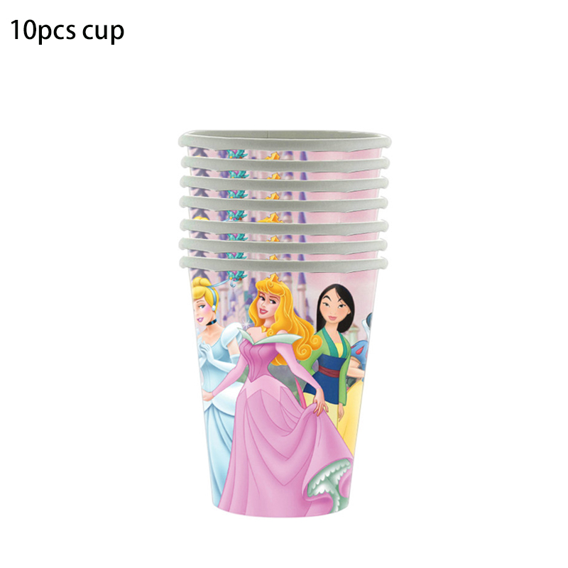 Princess Birthday Party Pink P - Table Cloth Disposable 리뷰 및 가격