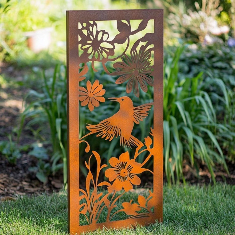 Outdoor 2D Metal Garden Wall P - Flower Wall Panel 리뷰 및 가격