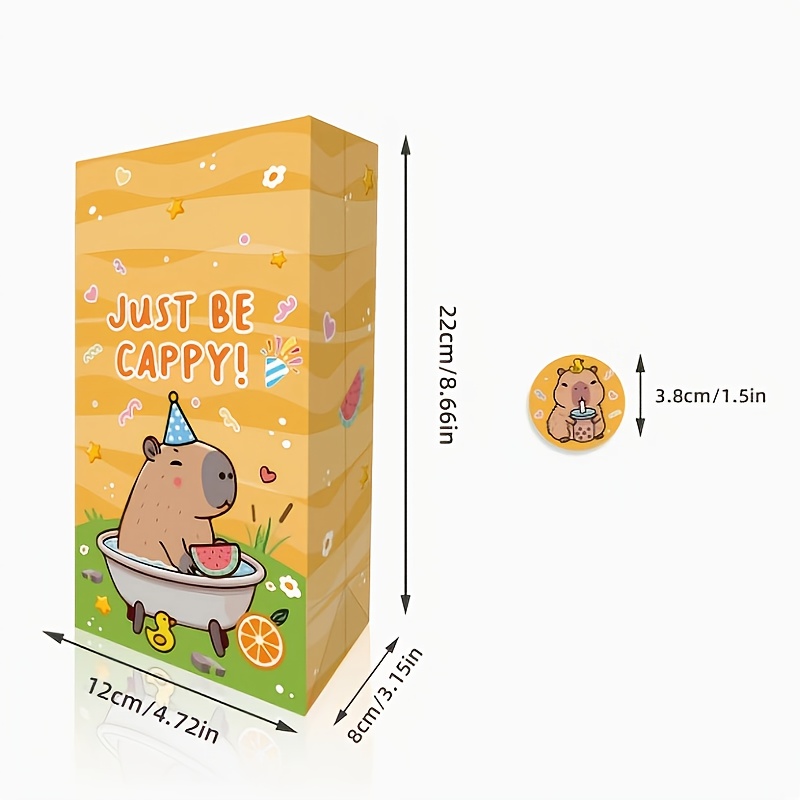 12/24/48pcs Capybara Candy Bag - Event Party Box 리뷰 및 가격