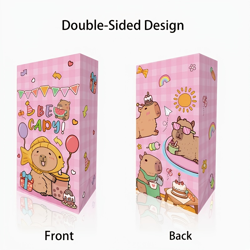 12/24/48pcs Capybara Candy Bag - Event Party Box 리뷰 및 가격