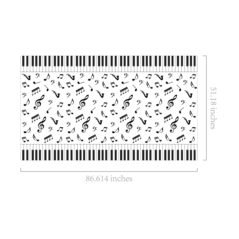 1pc Musical Note Tablecloth Di - Table Cloth Disposable 리뷰 및 가격
