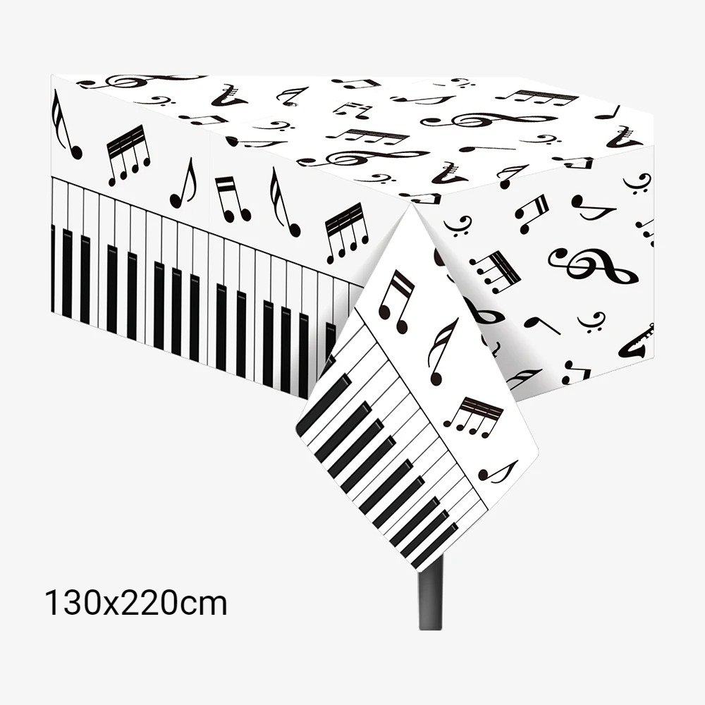 1pc Musical Note Tablecloth Di - Table Cloth Disposable 리뷰 및 가격