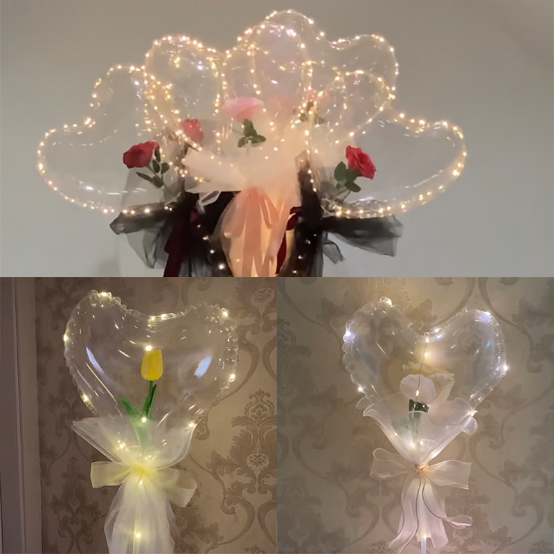 1 Set LED Clear Balloon Transp - Led Balloon Light 리뷰 및 가격