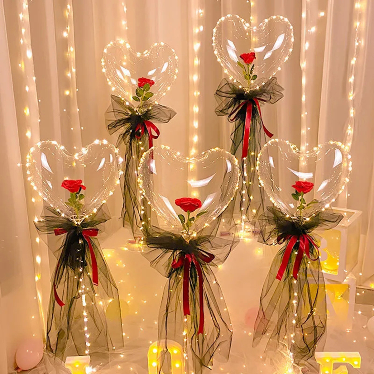 1 Set LED Clear Balloon Transp - Led Balloon Light 리뷰 및 가격