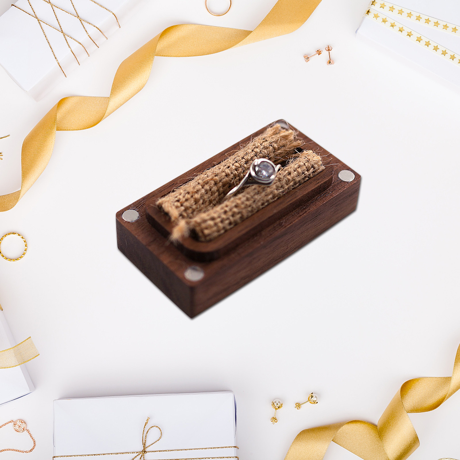 Hard Skin Friendly Wooden Ring - Event Party Box 리뷰 및 가격