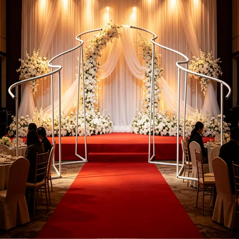 Luxury Wave Shape Frame Outdoo - Party Event Supply Store 리뷰 및 가격