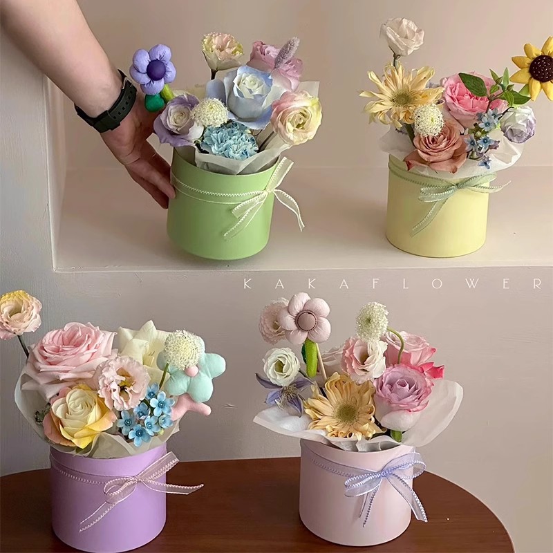 Small Flowers Packing Box Hug  - Event Party Box 리뷰 및 가격