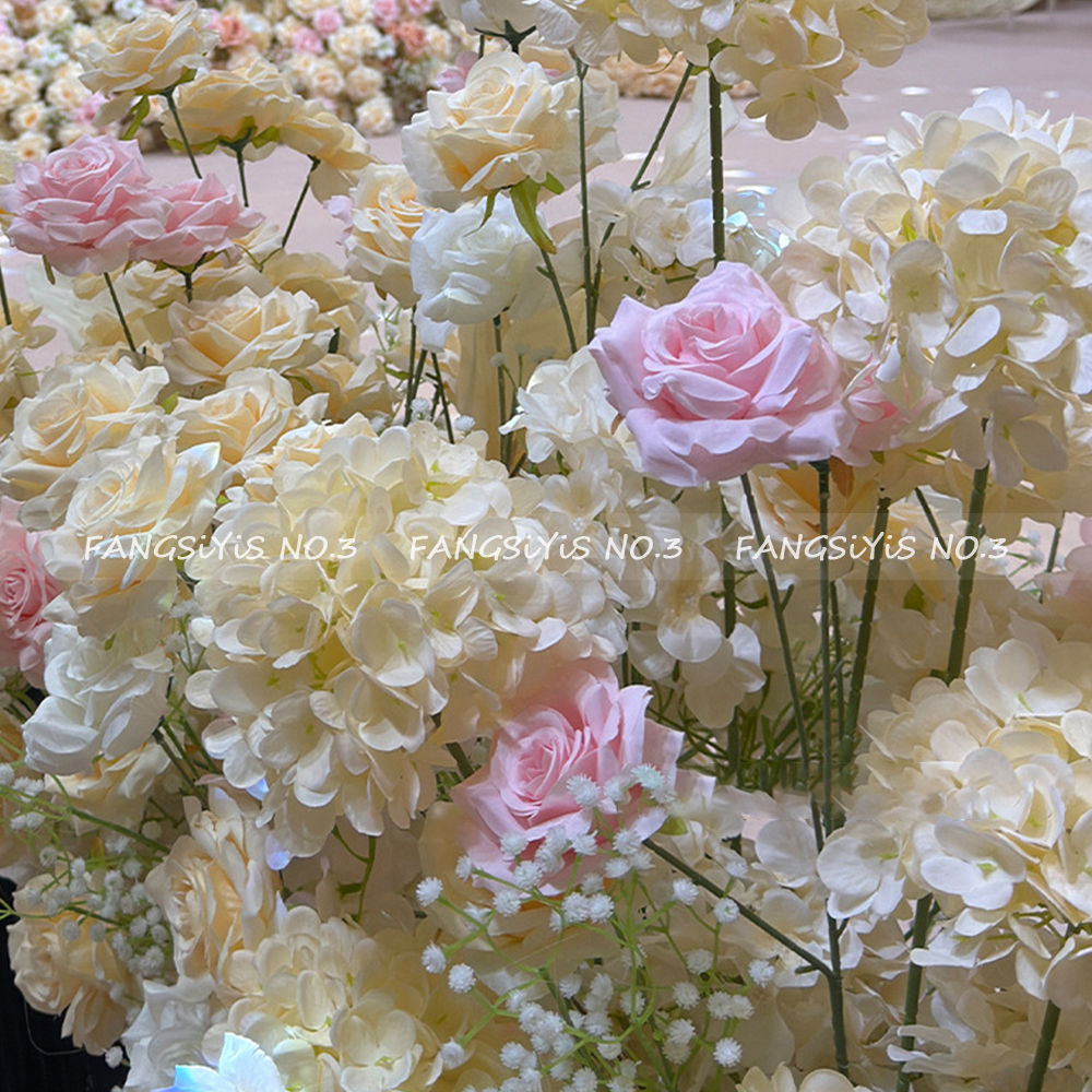 Luxury Champagne Pink Rose Art - Flower Wall Panel 리뷰 및 가격