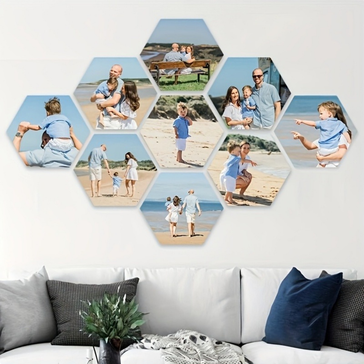 Custom Wall Decor — Modern Hex - Eve Party 리뷰 및 가격