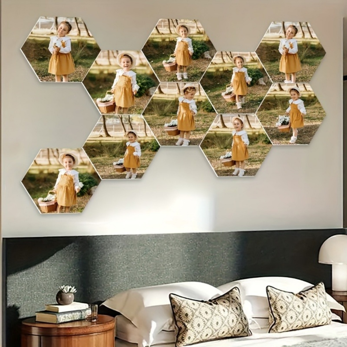 Custom Wall Decor — Modern Hex - Eve Party 리뷰 및 가격