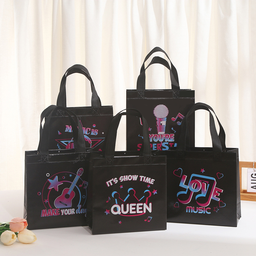 10Pcs Black Let's Rock Music T - Event Party Shop 리뷰 및 가격