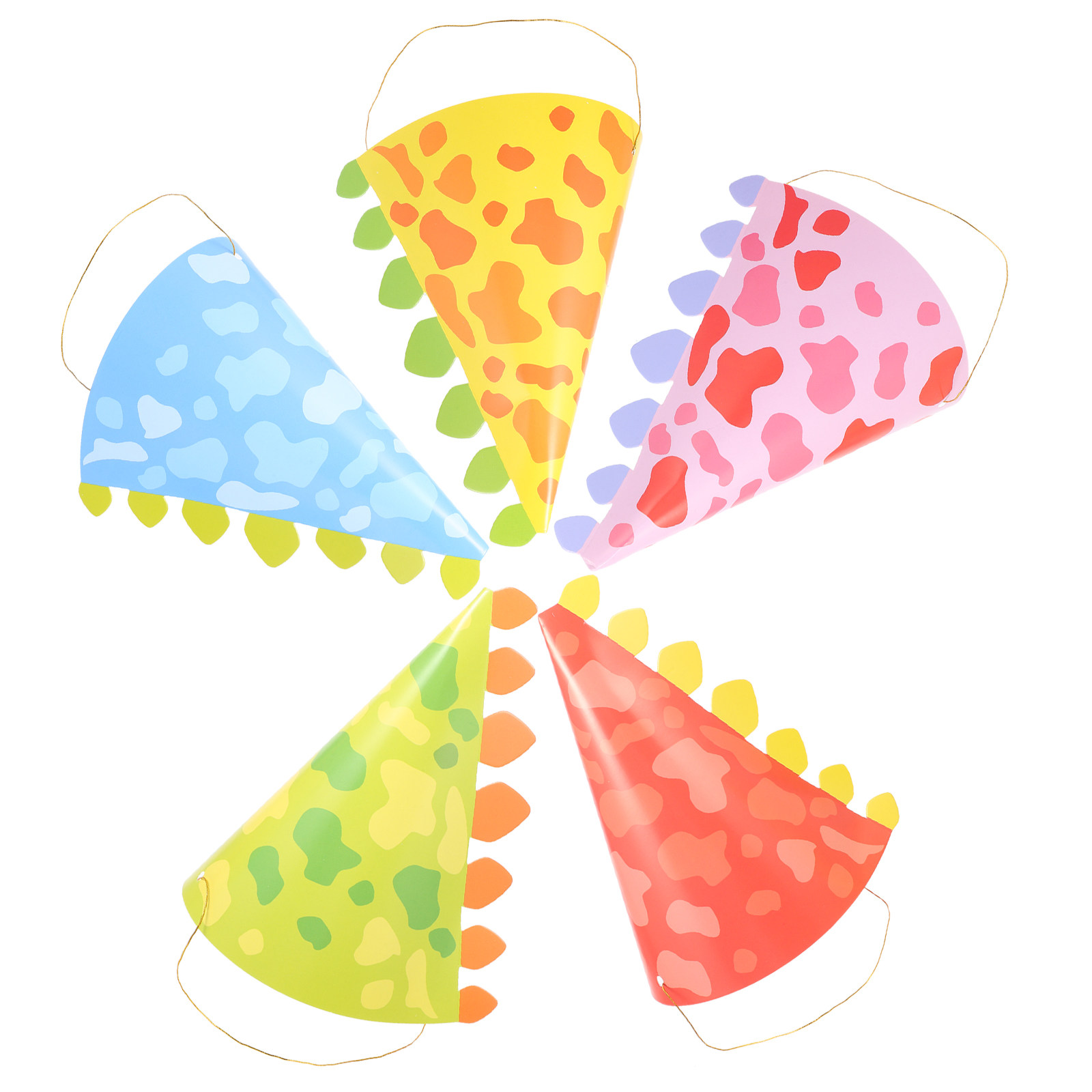 10Pcs Dinosaur Party Hats Pape - Party Hat Cone 리뷰 및 가격