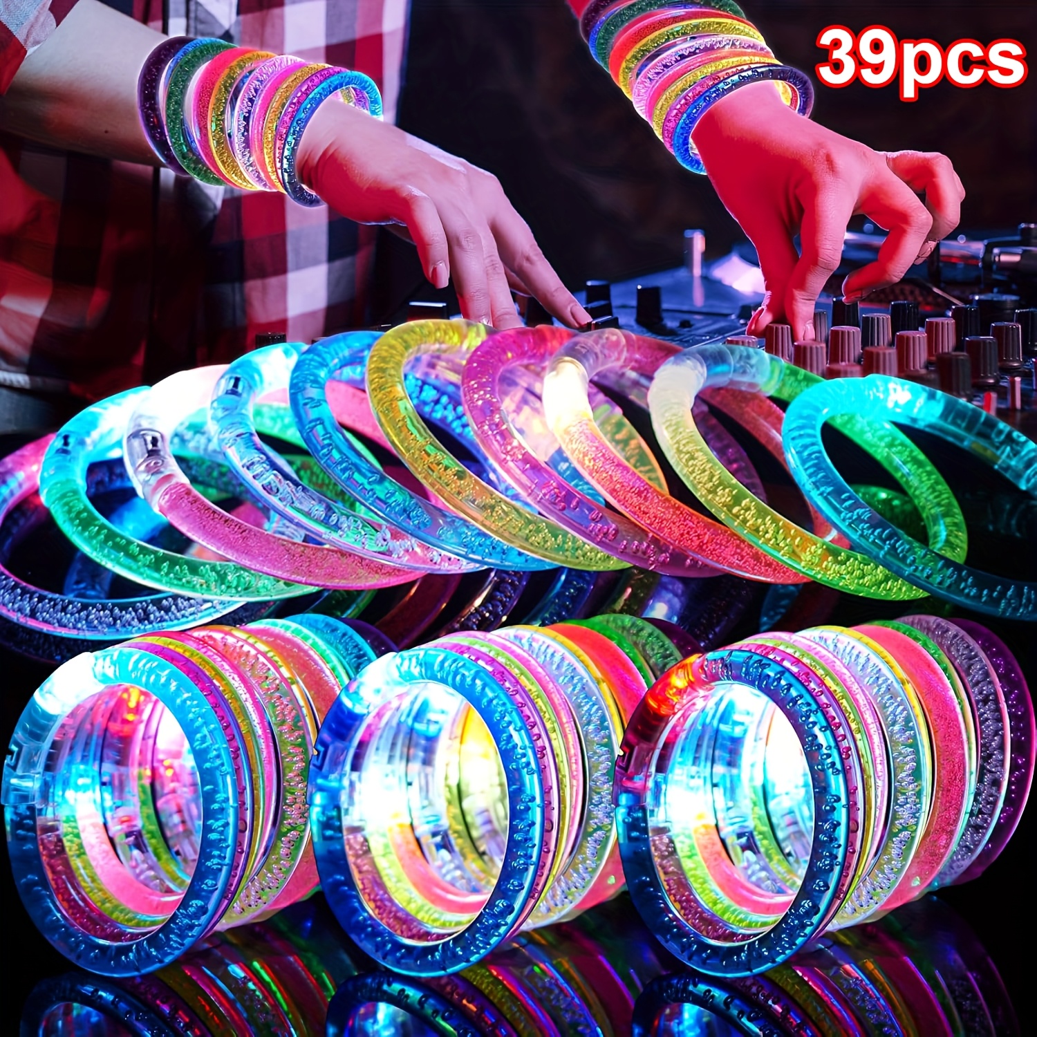 Glow-Up Party Bracelets Pack – - Event & Party Supply 리뷰 및 가격