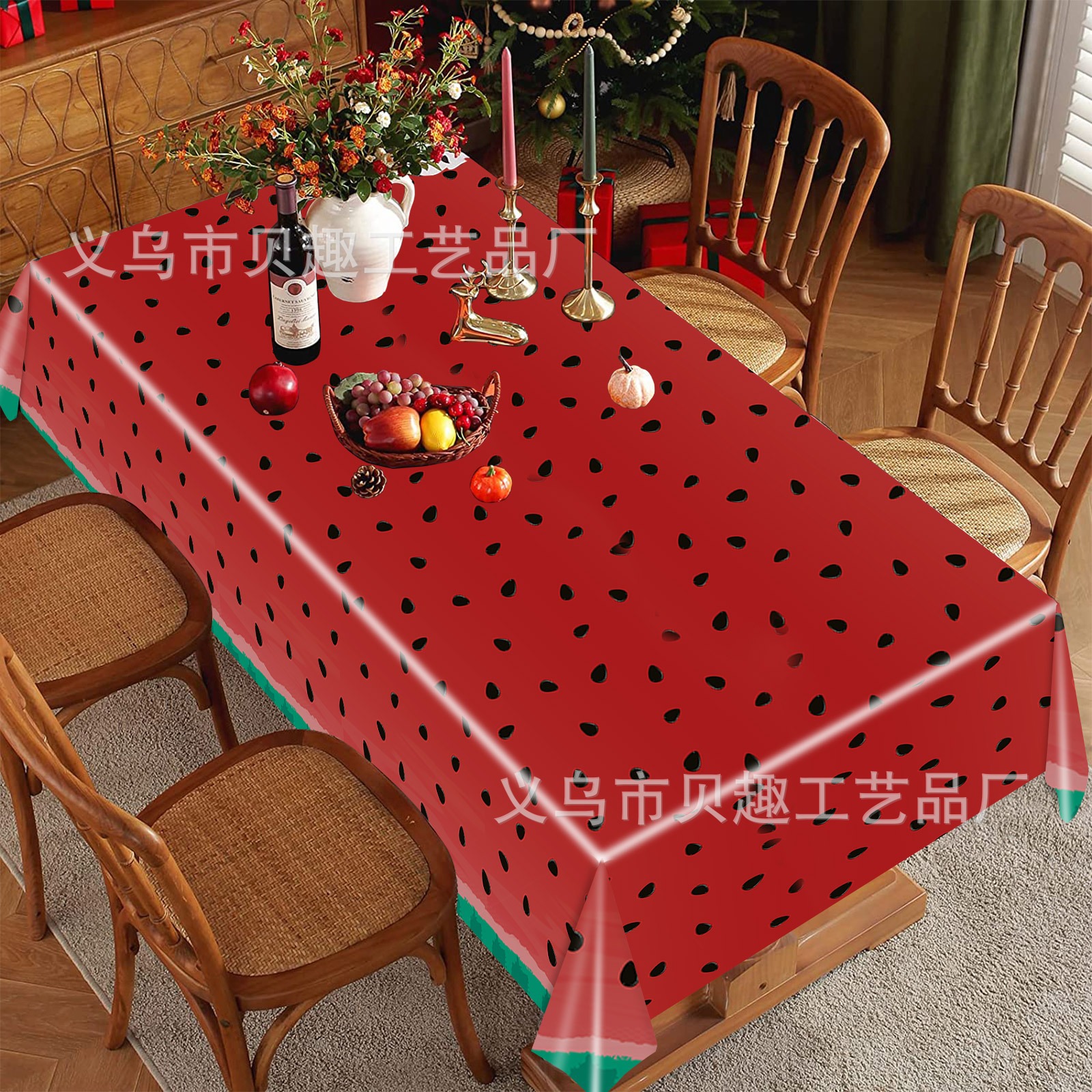 Summer Watermelon Party Tablec - Table Cloth Disposable 리뷰 및 가격