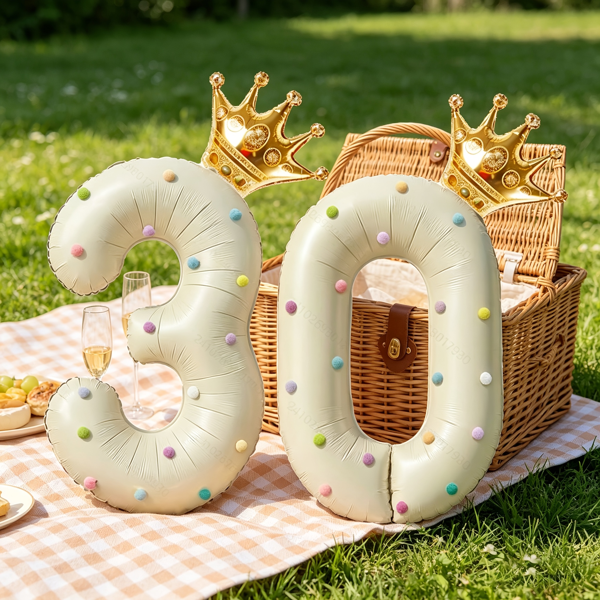 Large 40inch Cream-Colored Num - Party Event Supply Store 리뷰 및 가격