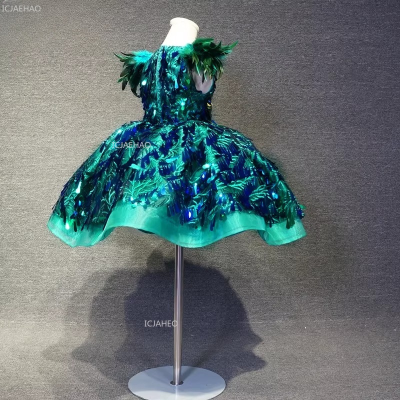 Kids Girls Green Sequin Short  - Glitter Tablecloth 리뷰 및 가격