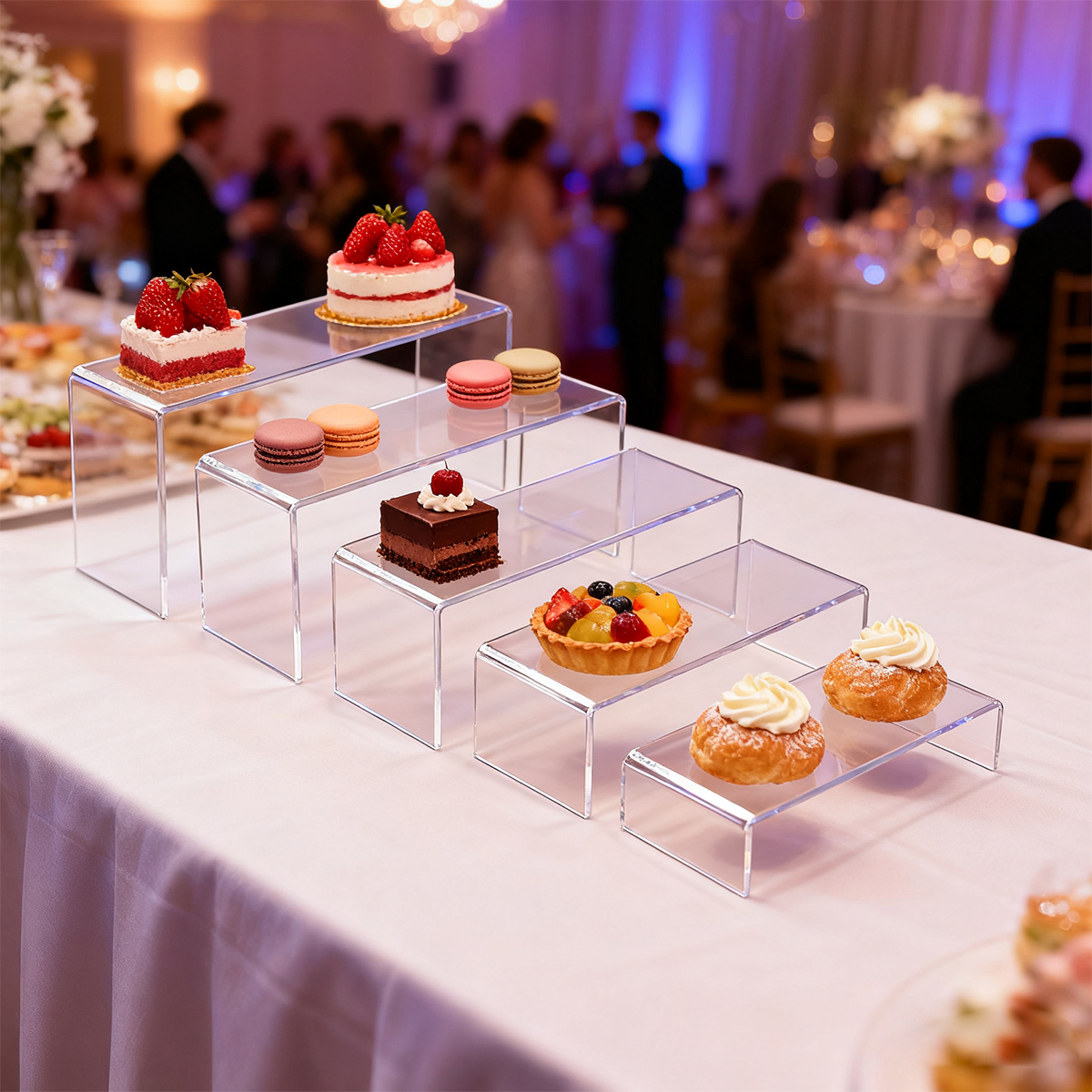 5pcs Acrylic Dessert Display S - Cupcake Stand Tier 리뷰 및 가격