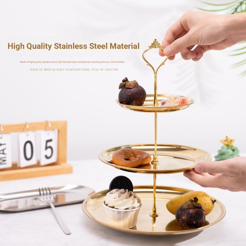 Gold Silver 2/3-Tier Cake Stan - Cupcake Stand Tier 리뷰 및 가격