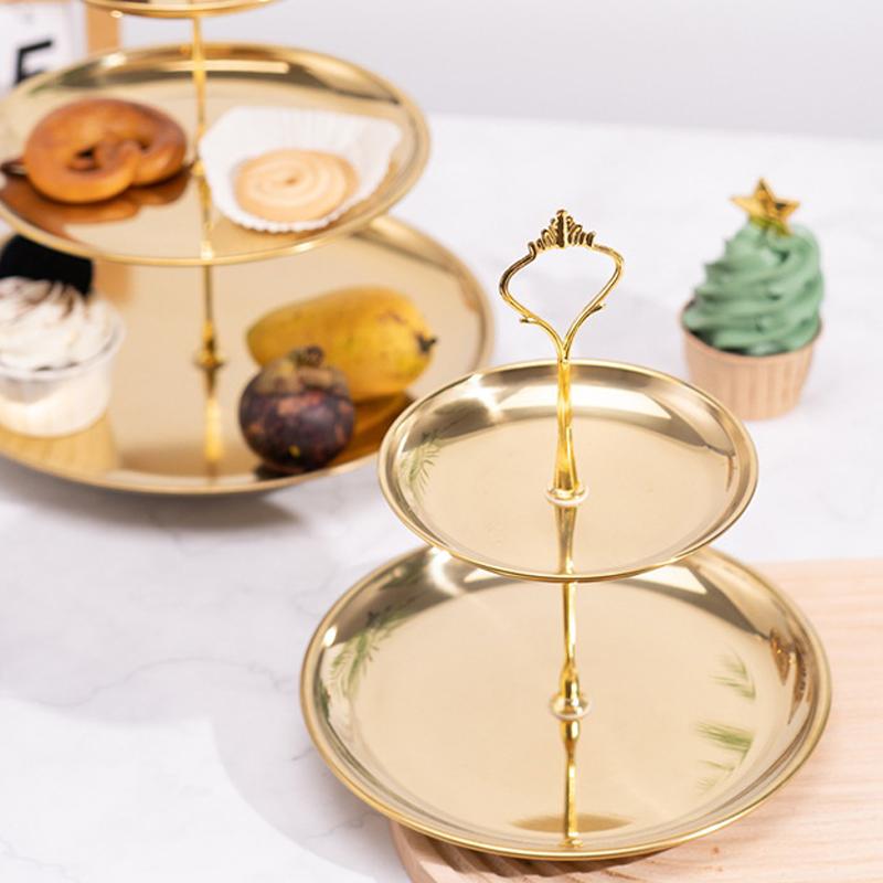 Gold Silver 2/3-Tier Cake Stan - Cupcake Stand Tier 리뷰 및 가격
