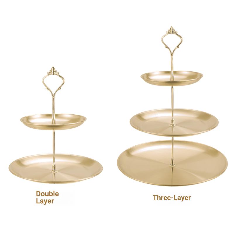 Gold Silver 2/3-Tier Cake Stan - Cupcake Stand Tier 리뷰 및 가격