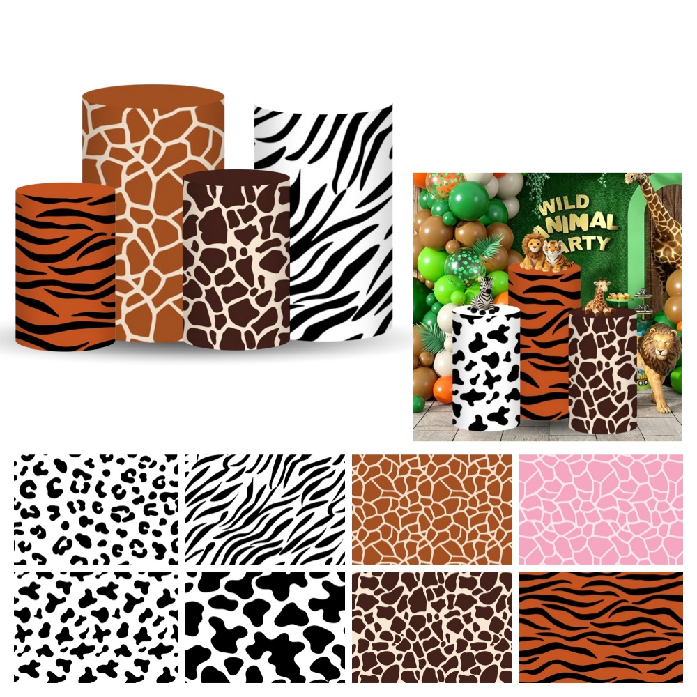 Safari Cylinder Pedestal Stand - Dessert Table Backdrop 리뷰 및 가격