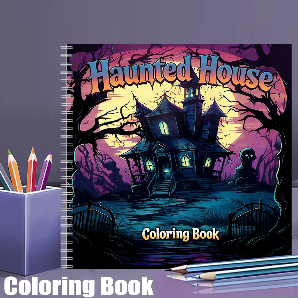 Haunted House Coloring Book fo - Supply Event 리뷰 및 가격