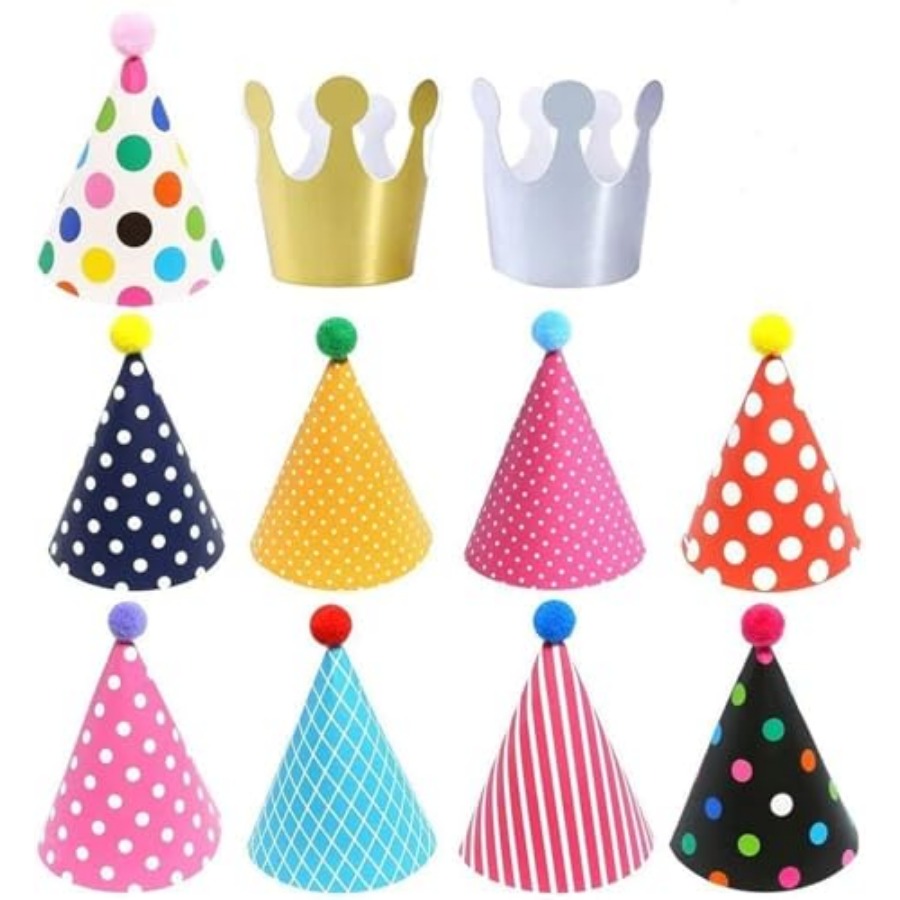 ELakiss 11PCS Birthday Party C - Party Hat Cone 리뷰 및 가격