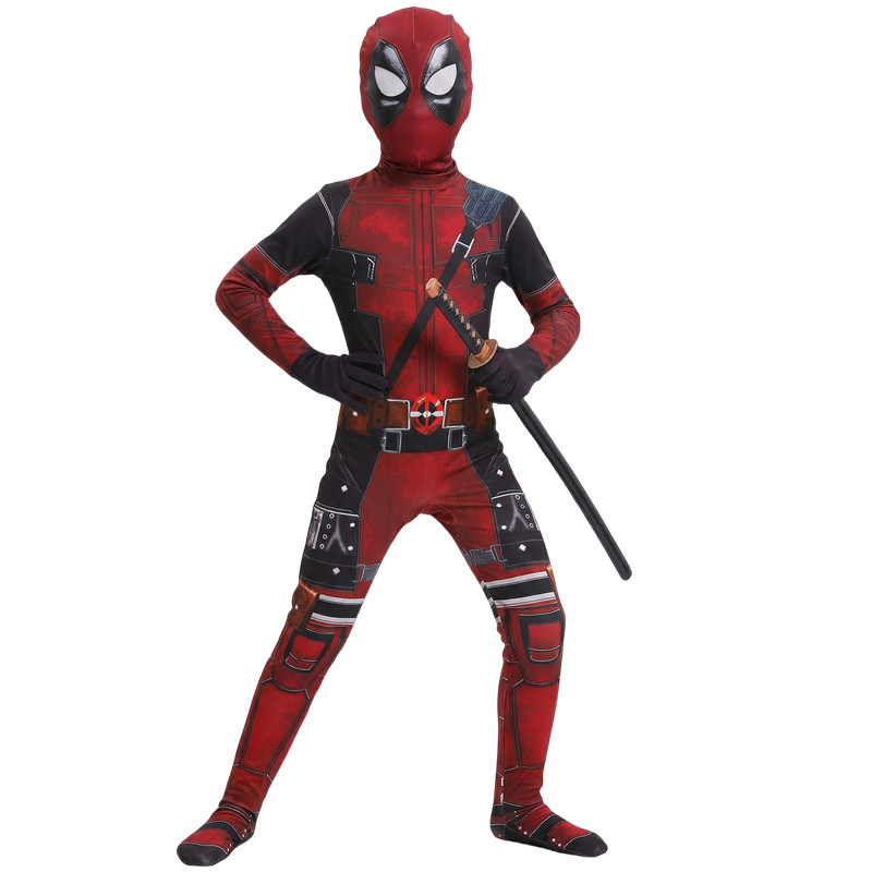 3-12Y Kids Deadpool Costume wi - Party Favor Bag 리뷰 및 가격