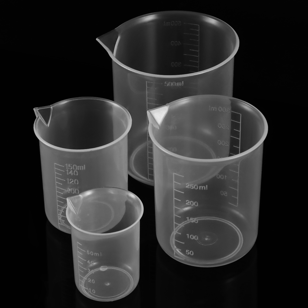 4pcs 50Ml 150Ml 250Ml 500Ml Pl - Plastic Cup 50Pcs 리뷰 및 가격
