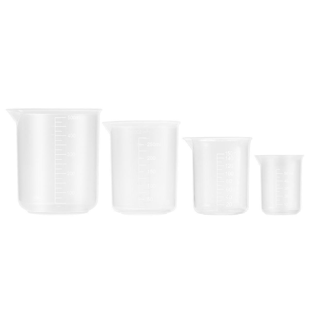 4pcs 50Ml 150Ml 250Ml 500Ml Pl - Plastic Cup 50Pcs 리뷰 및 가격