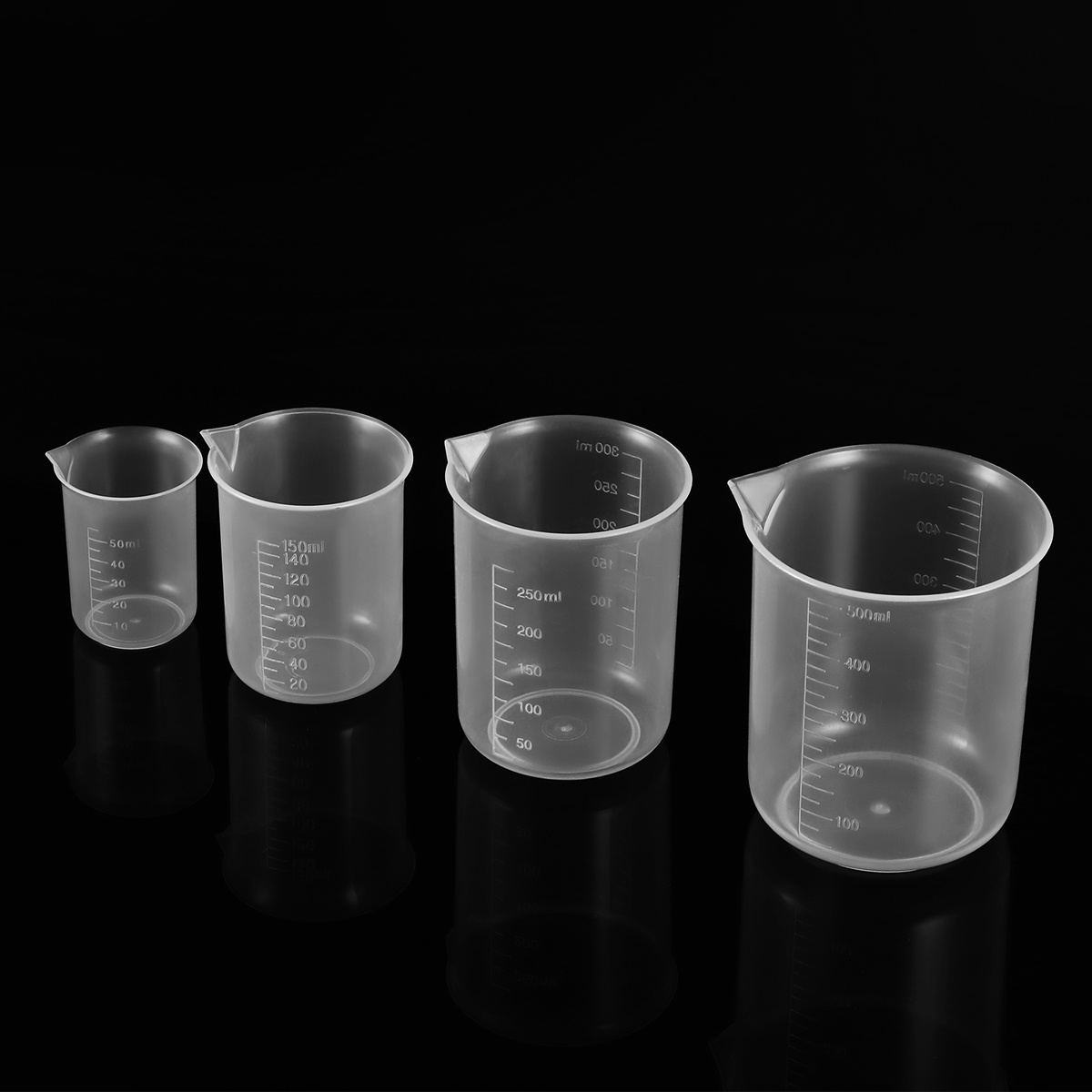 4pcs 50Ml 150Ml 250Ml 500Ml Pl - Plastic Cup 50Pcs 리뷰 및 가격