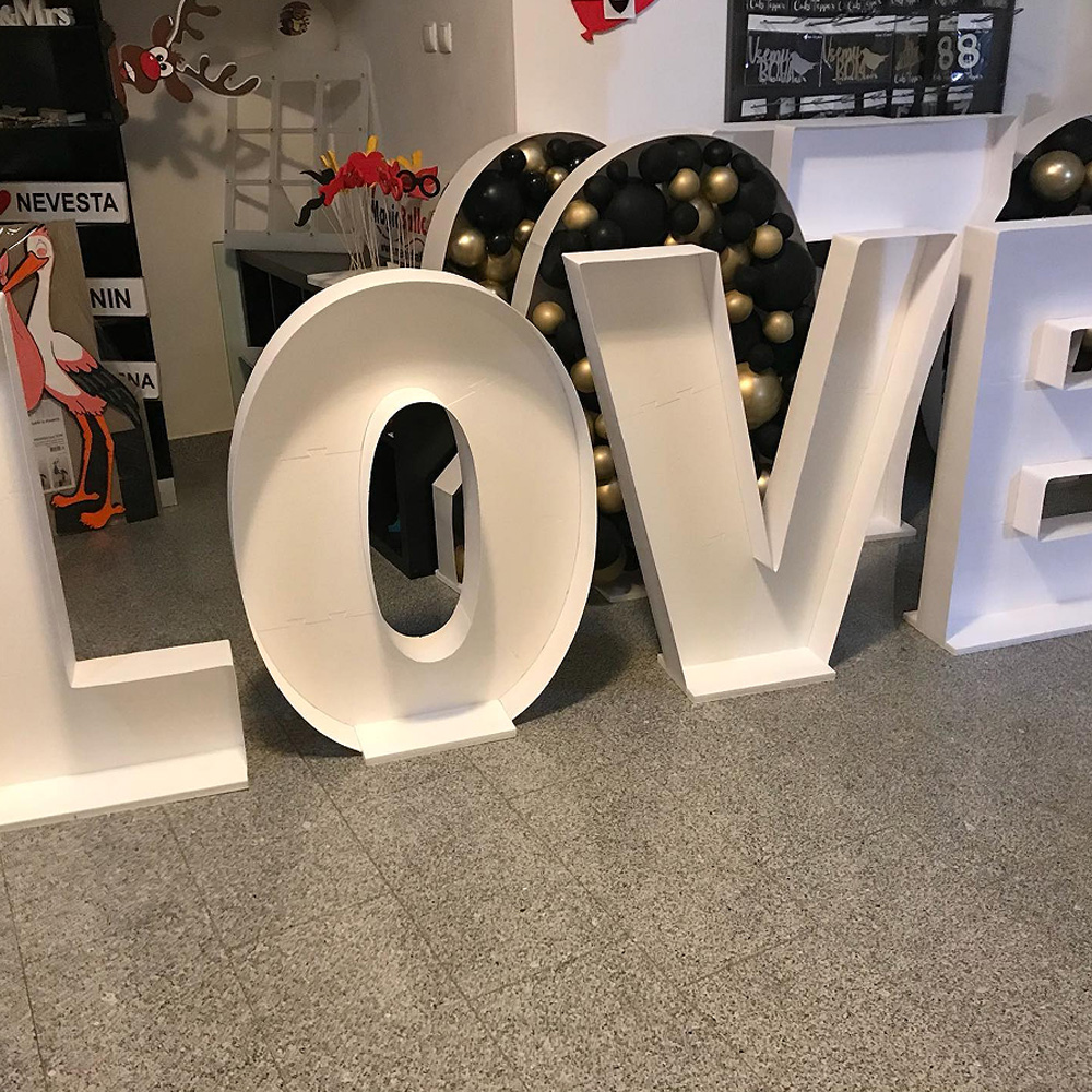 2.4FT Letters Balloons Frame M - Event Z 리뷰 및 가격
