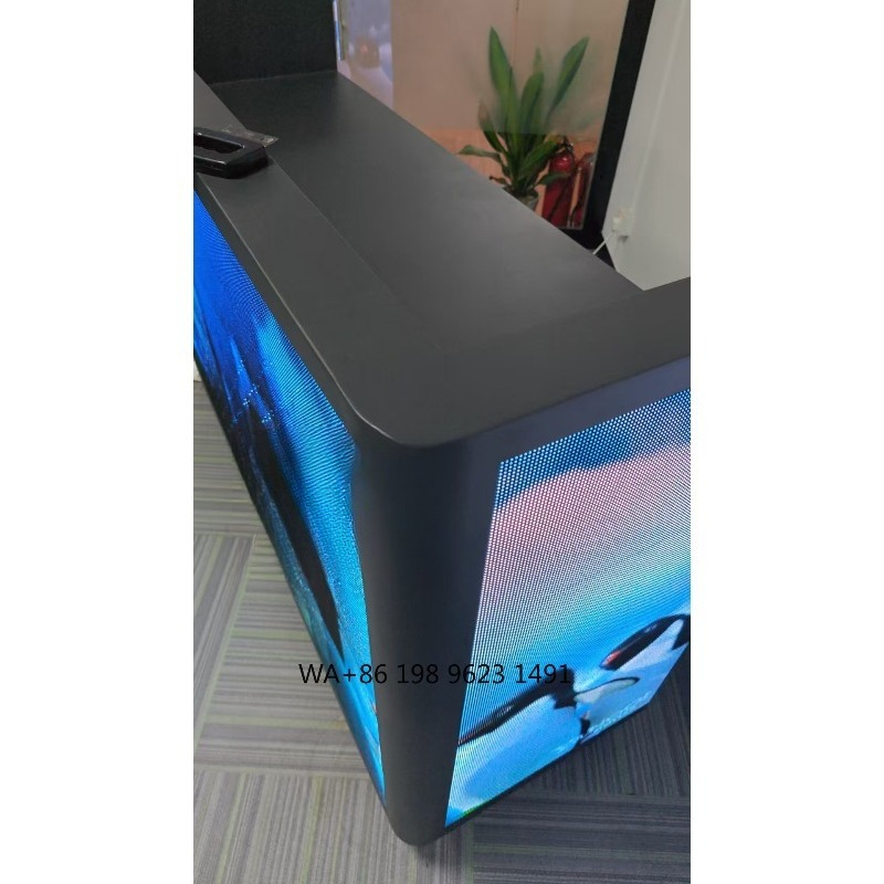 Portable DJ Booth Facade LED V - Event Party Dj 리뷰 및 가격