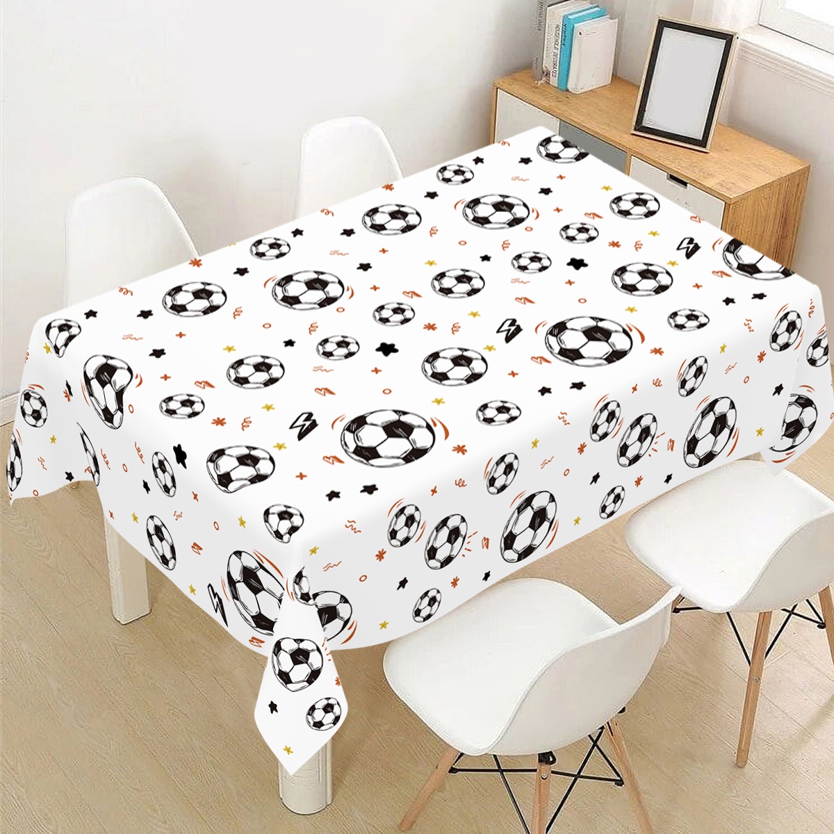 183x137cm Soccer Theme Disposa - Table Cloth Disposable 리뷰 및 가격