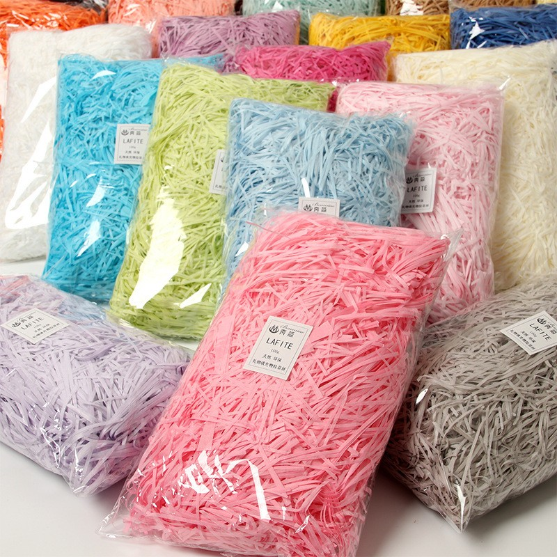 100g raffi Colorful Shredded C - Paper Straw Color 리뷰 및 가격