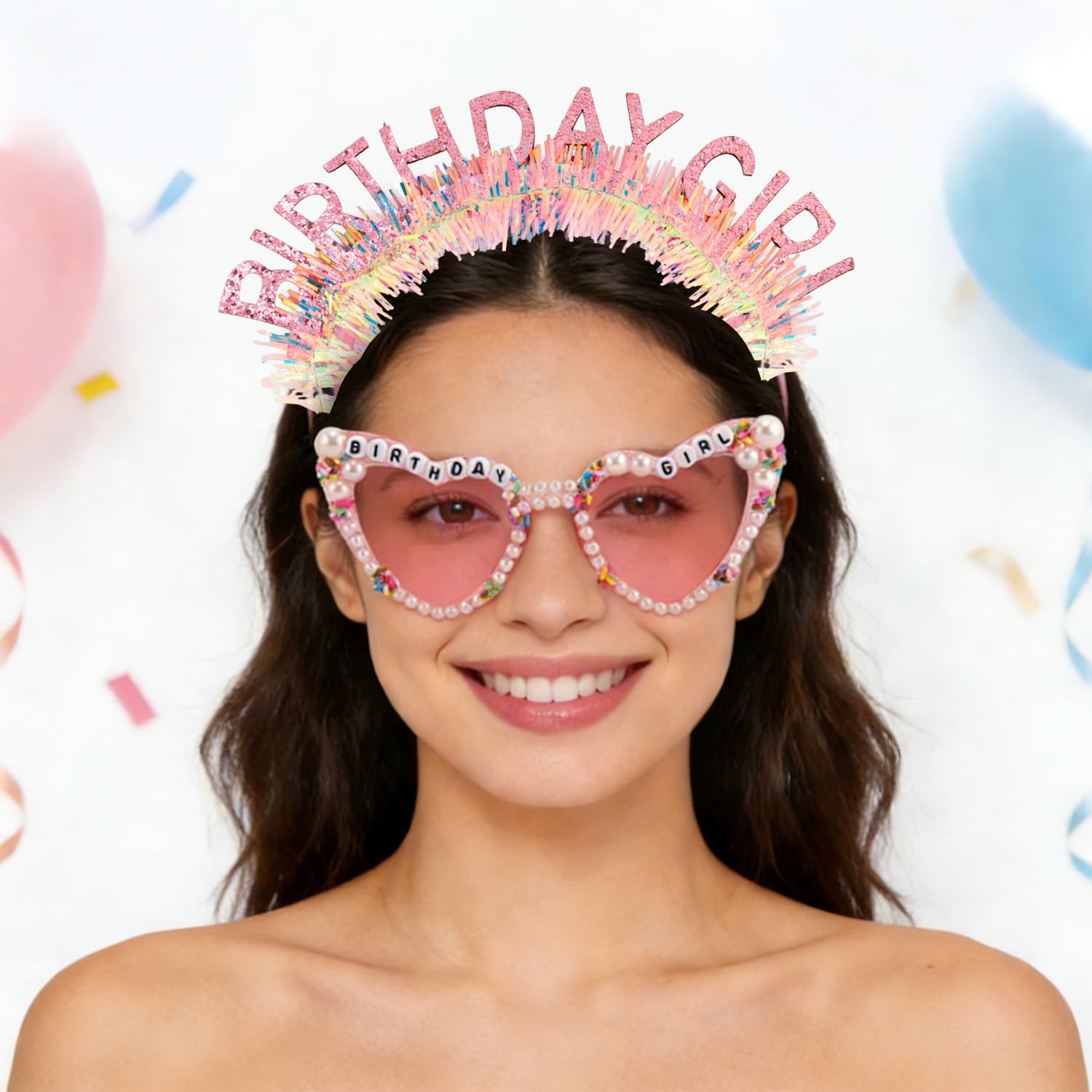 Birthday Girl Headband Sash Su - Birthday Sash Glitter 리뷰 및 가격