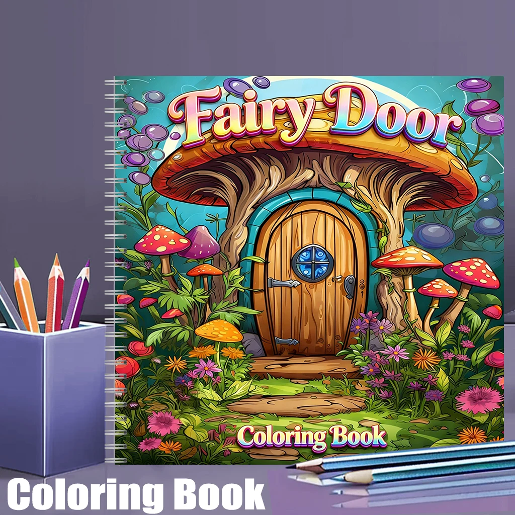 Coloring Book Fairy Door for A - Supply Event 리뷰 및 가격