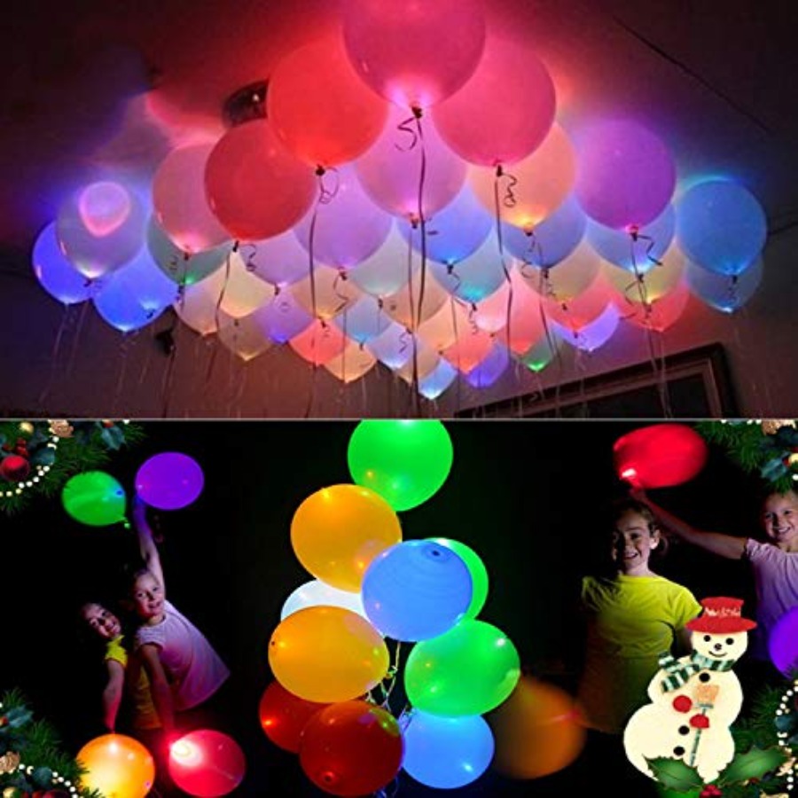 20 LED Light Up Balloons, 12 i - Led Balloon Light 리뷰 및 가격