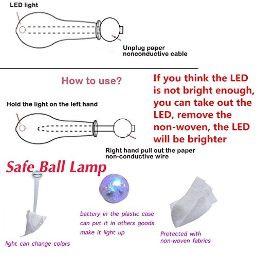 20 LED Light Up Balloons, 12 i - Led Balloon Light 리뷰 및 가격