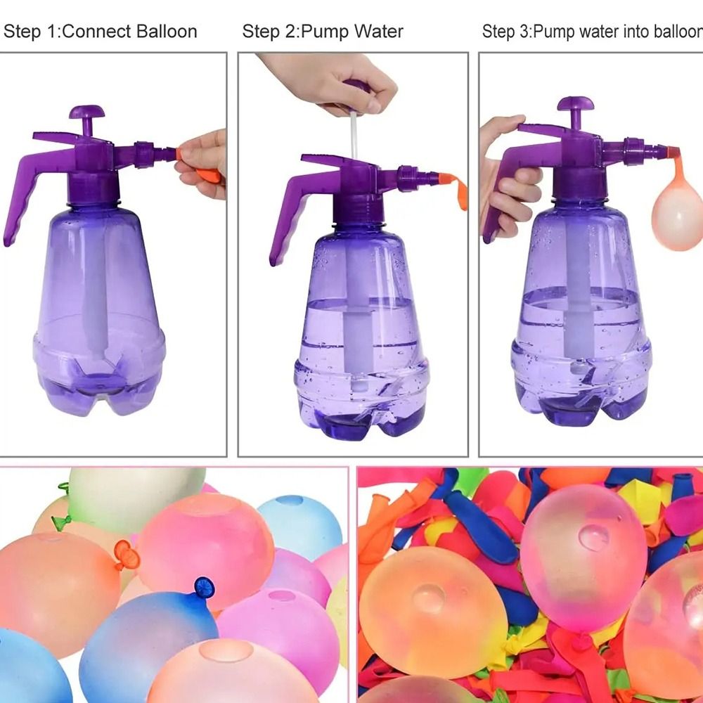 New Portable Air Water Bomb Ba - Balloon Pump Hand 리뷰 및 가격