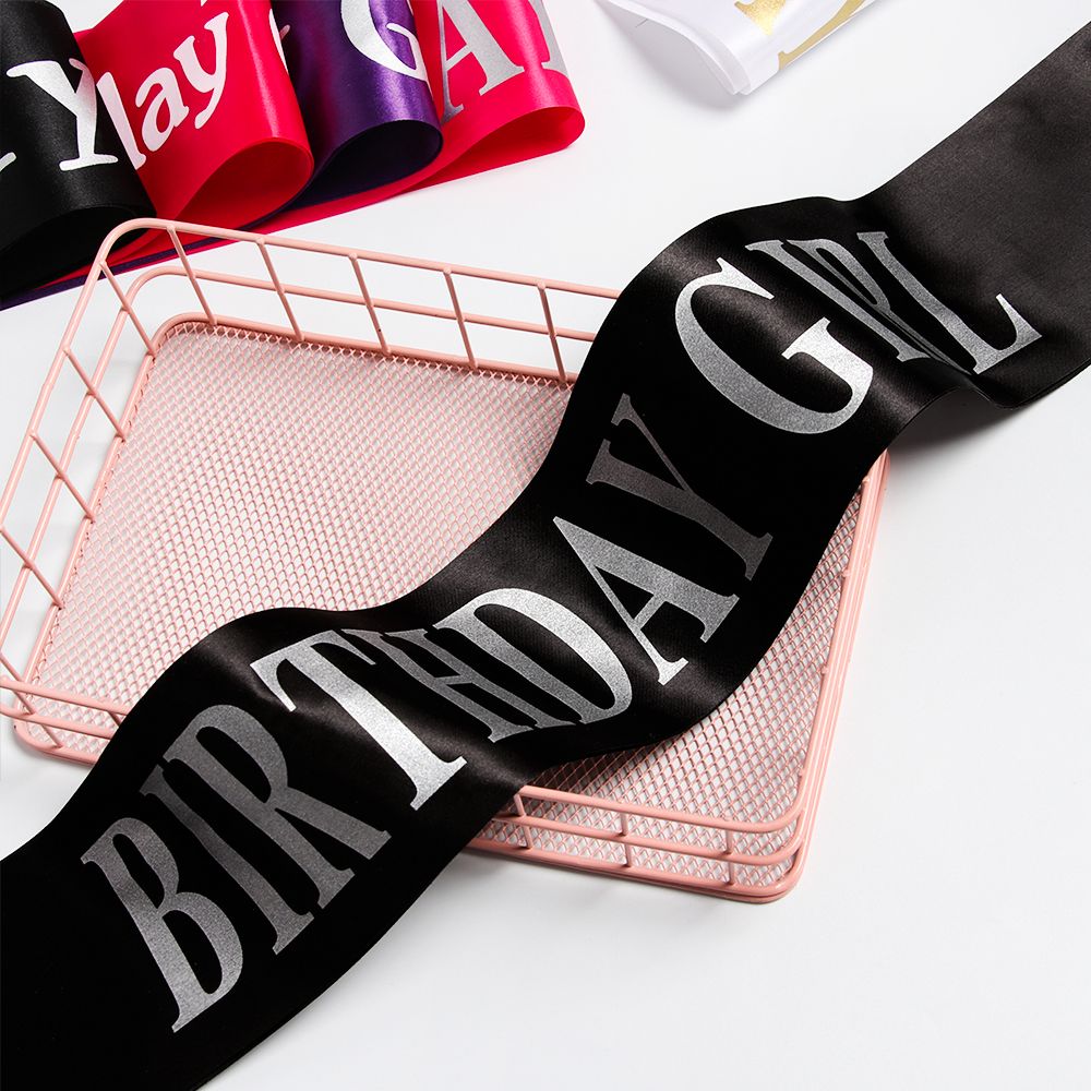 Birthday Girl Glitter Satin Sa - Birthday Sash Glitter 리뷰 및 가격
