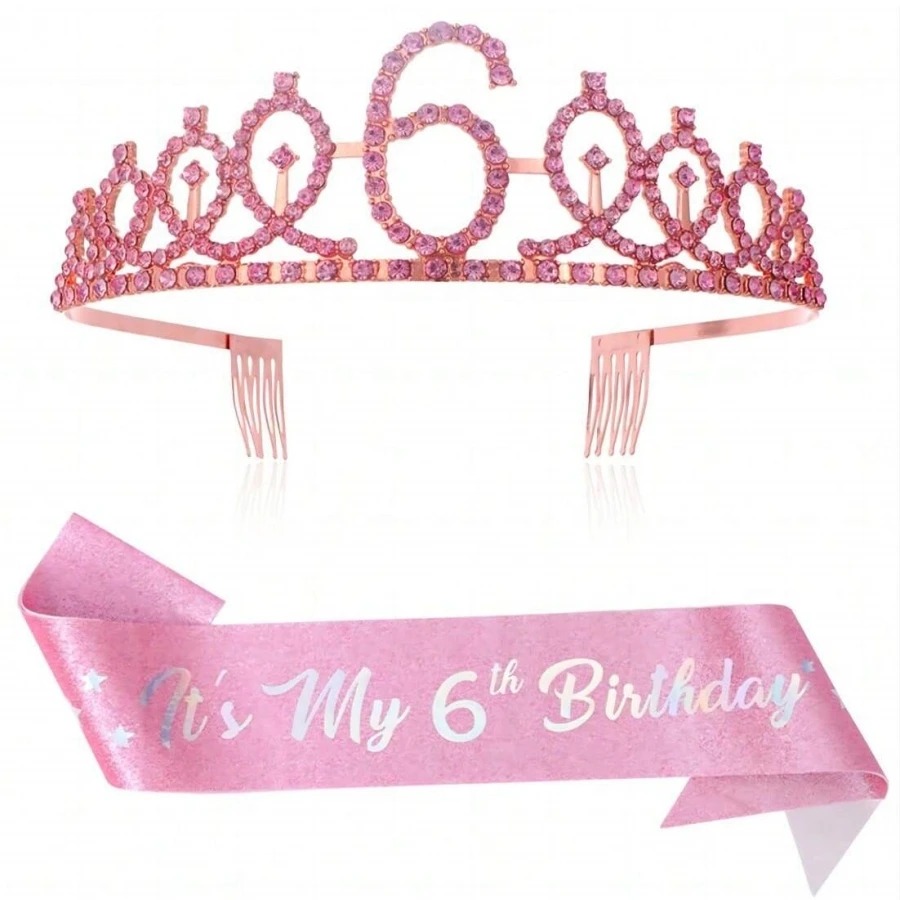 Glitter Birthday Crown Sash Wo - Birthday Sash Glitter 리뷰 및 가격